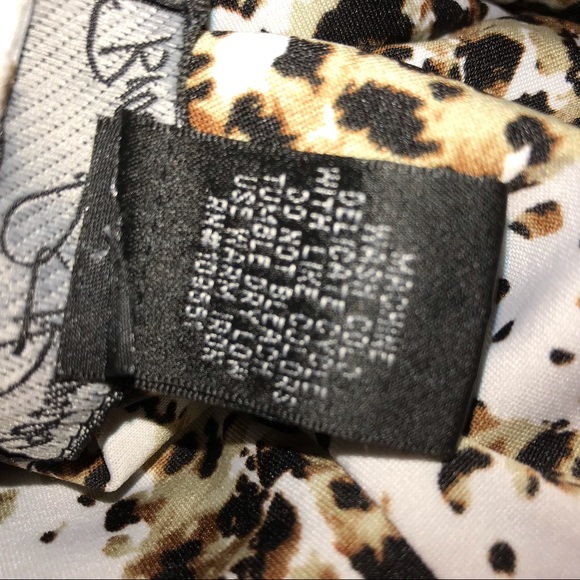 Leopard Ruffle Layers Top, size PXL - Picture 8 of 8